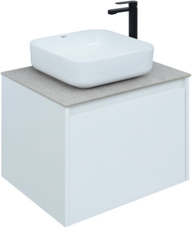 Тумба под раковину Aquanet Nova Lite 60 белый (1 ящик)