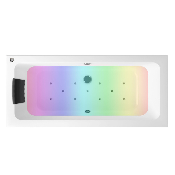 Аэромассажный комплект с хромотерапией 5 в 1 Lavinia Boho Pure 362820AC