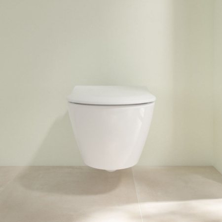 Унитаз Villeroy & Boch Subway 2.0, подвесной с сиденьем, 5614R2R1