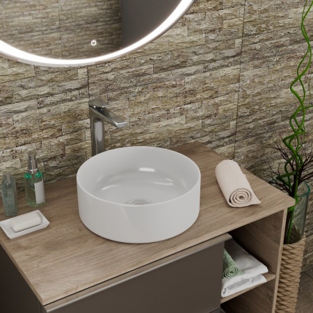 Раковина чаша D&K Matrix DT1391516, белый