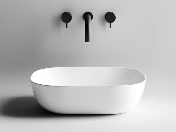 Умывальник Ceramicanova чаша накладная прямоугольная Element 505x405x140мм