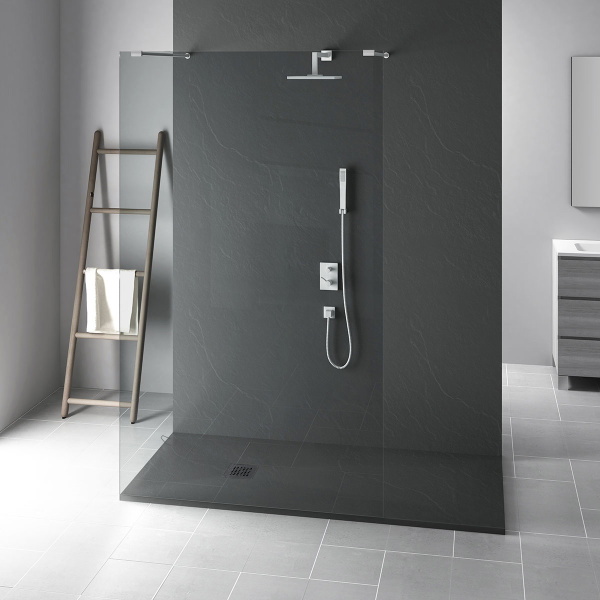 Поддон для душа из искусственного камня Vincea VST-4SR1012A,1200*1000*25, антрацит