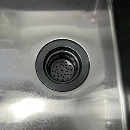 Кухонная мойка Roxen Simple 50 PVD (графит)