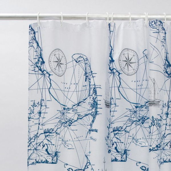 Штора для ванной комнаты 200х180 IDDIS Basic B16P218i11