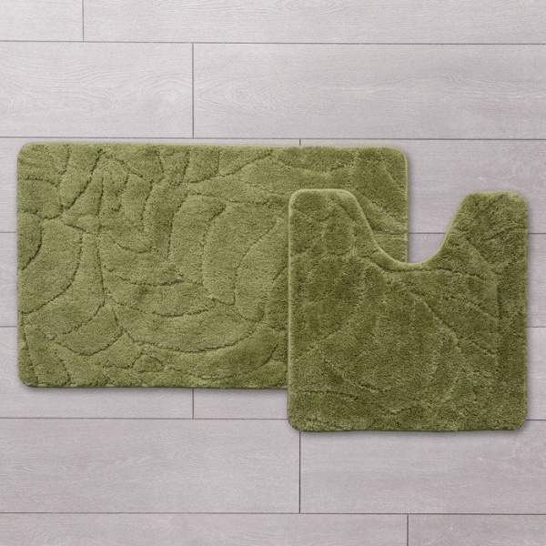 Набор ковриков для ванной комнаты IDDIS 50х80 + 50х50 см микрофибра P45M558i13