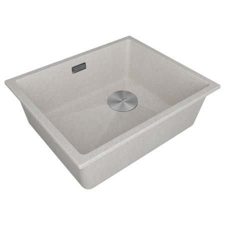 Мойка LUMI 55UNI-SKEW, IT-GRANIT, LU55SK-BE, бежевый, 555х440, Paulmark