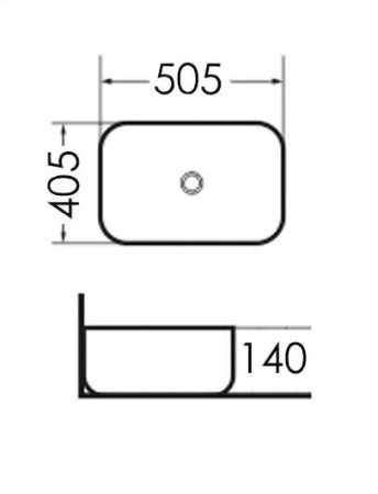 Раковина Grossman GR-3020 505x405x140