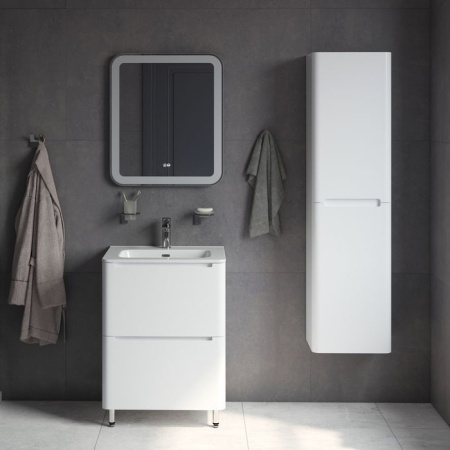 Тумба с раковиной Iddis Edifice белая, 60 см EDI60WFi95K