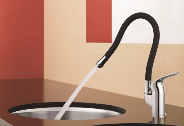 Смеситель для мойки Shevanik S5543-3 с гибким изливом