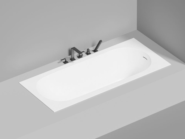 Ванна встраиваемая Salini ORNELLA KIT 180x80 покраска по RAL полностью, S-Sense, матовый 102412MF