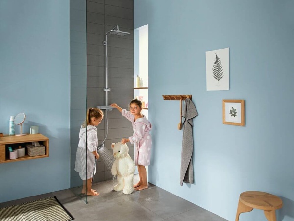 Hansgrohe Croma E Showerpipe 280 1jet Душевой набор с термостатом хром 27630000