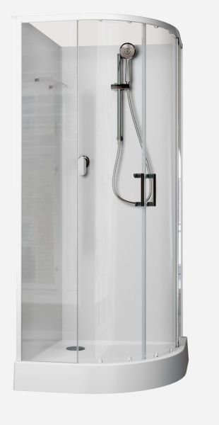 Душевая кабина Aquanet Passion EVO R white 90x90 набор 1