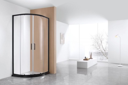 Душевой уголок BRAVAT BLACKLINE 900х900х2000 BS090.1201B