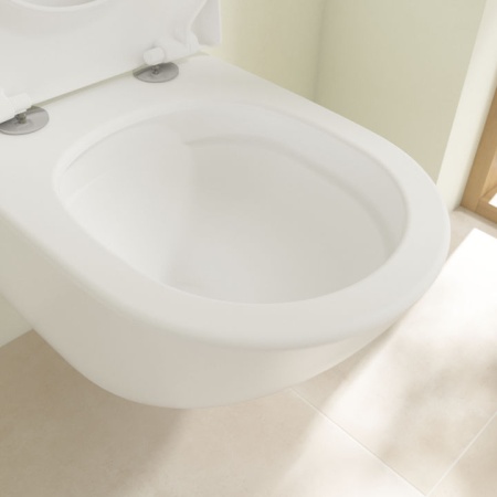 Унитаз Villeroy & Boch Subway 3.0, подвесной, открытый смыв, TwistFlush, 4670T0RW