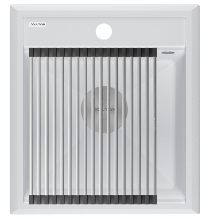 Мойка STEPIA 45, IT-GRANIT, PM114651-WH , белый, 460х510, Paulmark