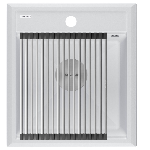 Мойка STEPIA 45, IT-GRANIT, PM114651-WH , белый, 460х510, Paulmark