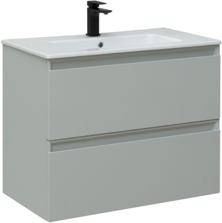 Тумба с раковиной Allen Brau Eclipse 80 1.E1002.PWM папирус матовый