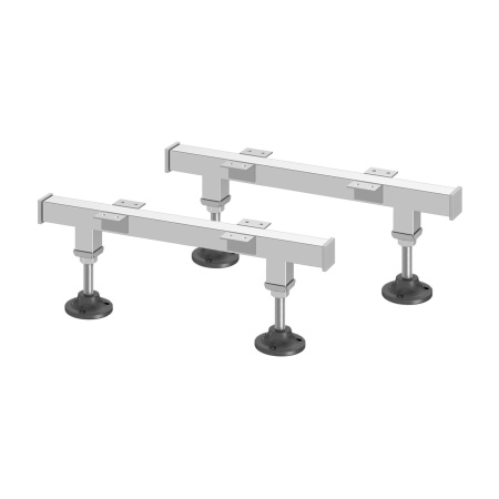 Акриловая ванна в наборе 4 в 1: встраиваемая ванна, слив-перелив, ножки, подголовник Wellsee FreeDom 2.0 20212808R