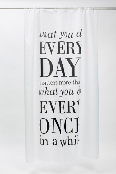 Штора для ванной комнаты IDDIS Basic 200х180см полиэстер B06P218i11