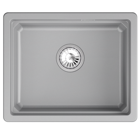 Мойка для кухни Granula Kitchen Space 5501iU алюминиум, 55х45 см, прямоугольная
