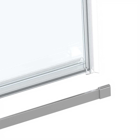 Душевая дверь Vincea Como Soft VDS-1CS140CL, 1400, хром, стекло прозрачное