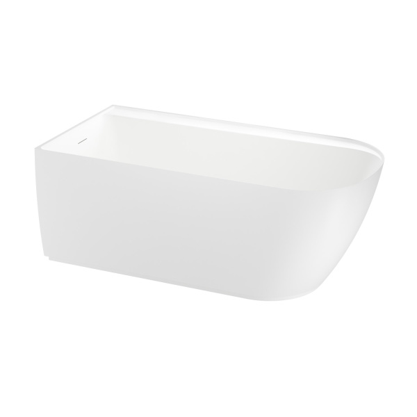 Акриловая ванна в наборе 3 в 1: отдельностоящая ванна (левый разворот), ножки, экран Wellsee Camellia 236101000