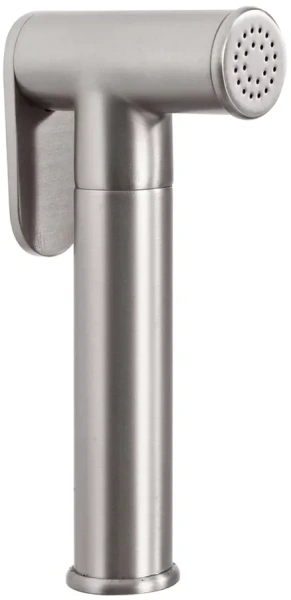 Смеситель встраиваемый с гигиеническим душем Hansberge H3099 Никель