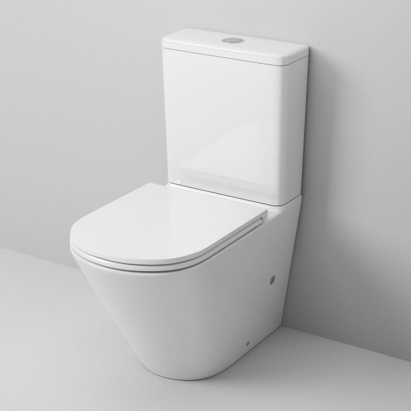 Унитаз Grossman GR-4449S (670х380х850) напольный безободковый с тонкой крышкой