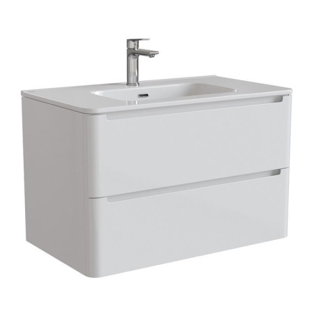 Тумба с раковиной IDDIS Edifice 80 подвесная белая EDI80W0i95K