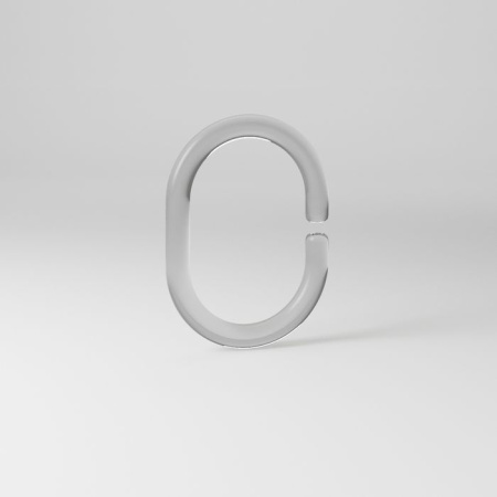 Набор колец для шторы в ванную комнату IDDIS Rings RID012P