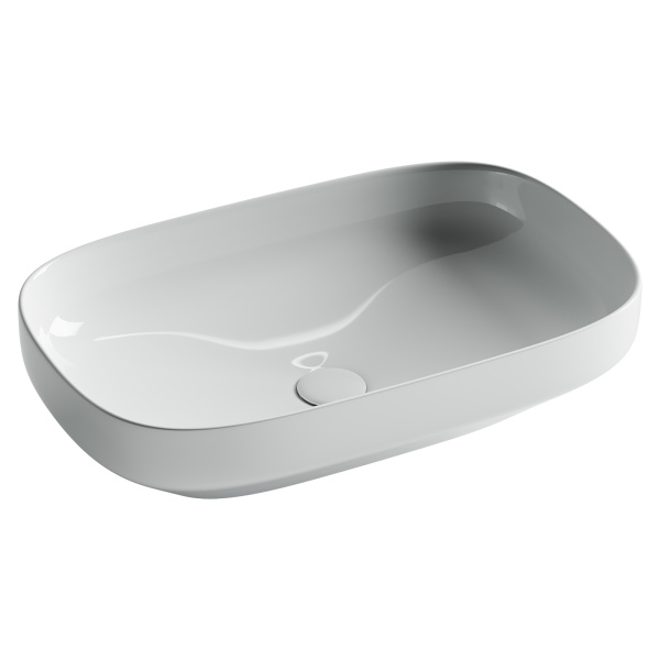 Умывальник Ceramicanova чаша накладная круглая Element 400x400x150мм