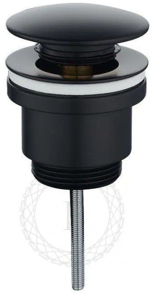 Донный клапан FILARETE FL75 (Черный матовый)