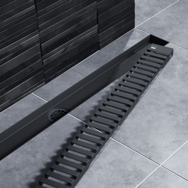 Душевой лоток TIMO Drain System DS230107/03, черный