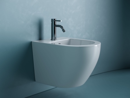 Подвесное биде Ceramicanova Uno, белый, CN11002