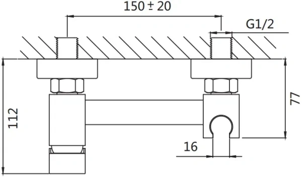 Смеситель с гигиеническим душем Shevanik S137