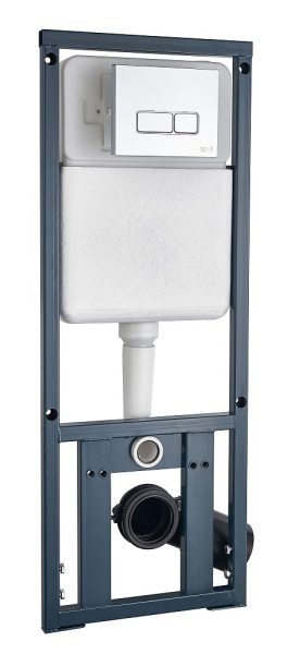 Унитаз с инсталляцией WeltWasser MARBERG 410 + ROTBACH 004 GL-WT + MAR 410 SE