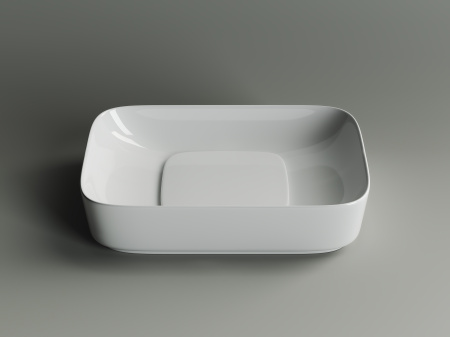 Умывальник Ceramicanova овальный встраиваемый сверху в столешницу Element 600x400x195мм
