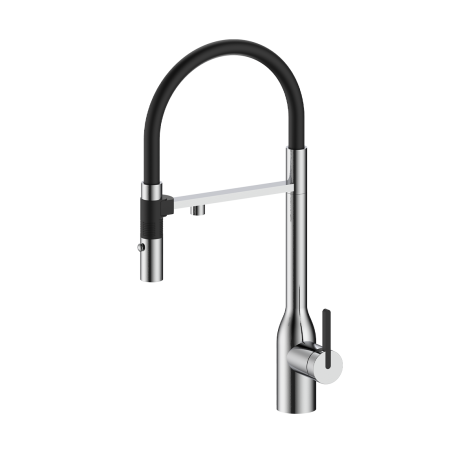 Смеситель для кухни MAGNETO ONE, брашированная сталь, Ma213188-BS, Paulmark
