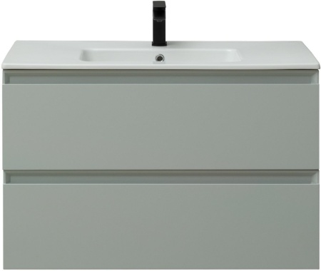 Тумба с раковиной Allen Brau Eclipse 100 1.E1003.PWM папирус матовый