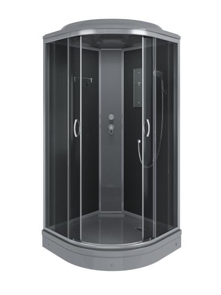 душевая кабина ERLIT™ ER3510P-C2-RUS_GRAY (1000*1000*2150)