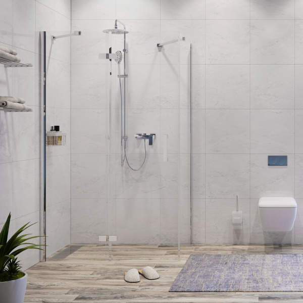 Душевой уголок WasserKRAFT AllerWHITE 10H10LWHITE