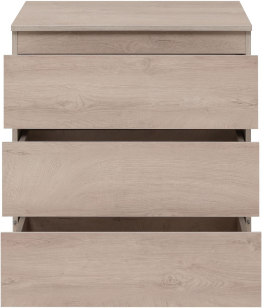 Комод Aquanet Сканди 700x400 Дуб эдгрейн (3 ящика)
