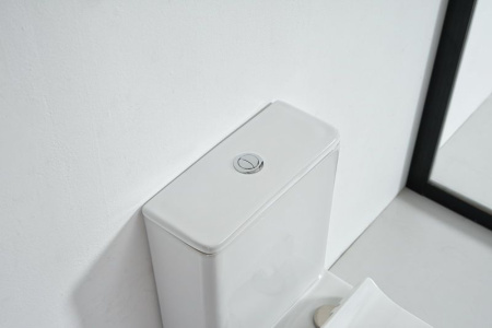 Унитаз-компакт Orange C02-000W безободковый, сиденье с микролифтом