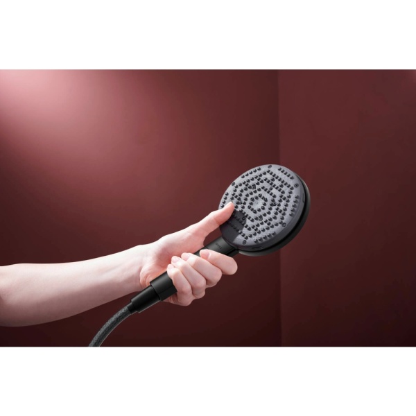 Душевой гарнитур Hansgrohe Raindance Alive Select S 24600670 черный матовый 24600670
