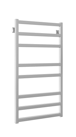 Полотенцесушитель водяной Stinox Ancona 500x1000, нижнее подключение, хром, 1/2" ВР (внутренняя резьба), 8 перекладин