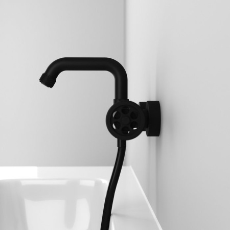 Смеситель для ванны черный IDDIS Grange GRABLR2i02WA