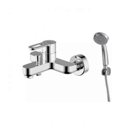 Смеситель для ванны Bravat Stream-D F637163C-B, хром