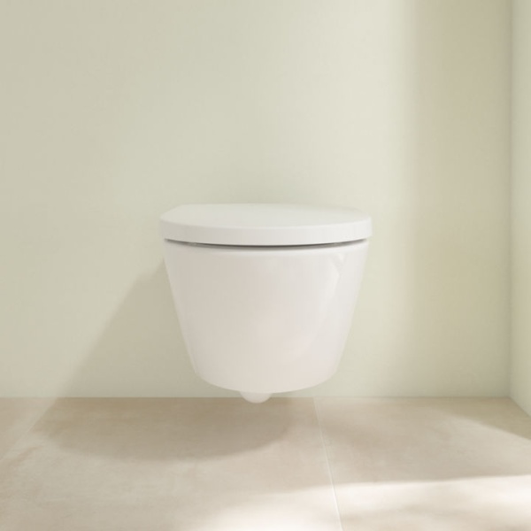 Унитаз Villeroy & Boch Subway 3.0, подвесной с сиденьем, 4670TS01