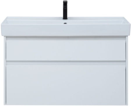 Тумба под раковину Aquanet Nova Lite 100 белый (2 ящика)