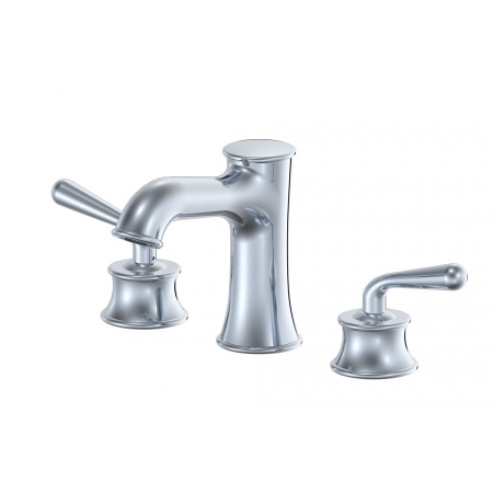 Смеситель для раковины на 3 отверстия WONZON & WOGHAND, Хром (WW-88159008-CR)
